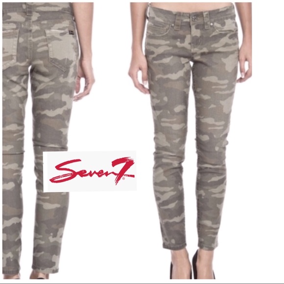 Seven7 Denim - Seven7 Skinny Como Distressed Jeans